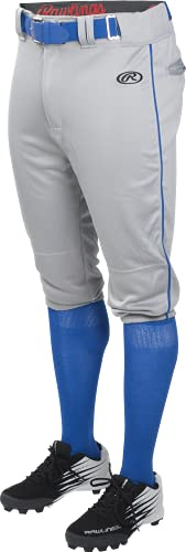 Rawlings Launch Series Baseballhose, Höschen-Passform, Erwachsenengrößen, paspeliert, mehrere Farben