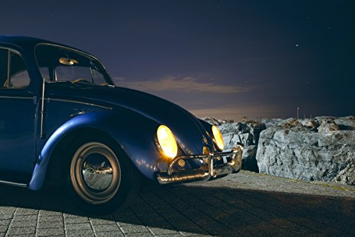 Wandbild 200x115cm selbstklebend Automobile Käfer VW Wandbilder Poster XXL ws91