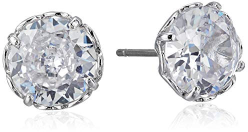 Kate Spade New York Round Ohrringe, klar/Silber