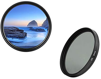 dHD DIGITAL Marken CPL Filter Polfilter 37mm Polarisationsfilter 37 mm