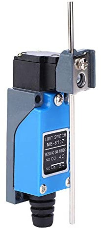 Mini interrupteur de fin de course, AC 250V 5A DC 115V 0.4A Levier rotatif Mini interrupteur de fin de course Micro interrupteur