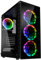 KOLINK Observatory Lite Midi Tower PC Gehäuse ATX RGB PC-Gehäuse, Gaming PC Case, Tempered Glass Computergehäuse, Gaming Tower, PC Hülle mit Lüfter, Computer Gehäuse Gaming Lite Schwarz