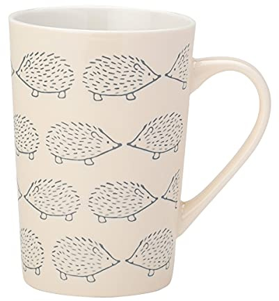 English Tableware Company Artisan Hedgehog Latte Mug, 8.5 cm Diameter