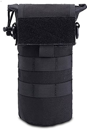 ACEXIER Taktische Faltbare Wasserflaschentasche Molle Wasserflaschenhalter Tasche Reise Survival Kit Halter Zubehörtasche für Camping