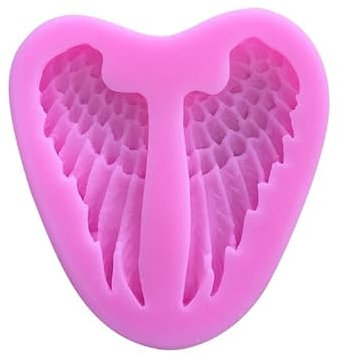 Silikon Form Engel Flügel Ausstecher Baby Fondant Taufe Geburt Baby Weihnachten