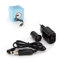 maxx.onLine® Ladekabel für Toniebox, QC 3.0 Schnellladegeräte-Set mit Steckdosen- & Auto Kfz-Adapter & Booster-Ladekabel 5V auf 9V Typ A auf DC 5,5 x 2.1/2.5 mm Hohlstecker