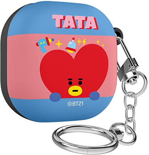 BT21 Offizieller Merchandise für Galaxy Buds 2 Pro Hülle (2022) / Galaxy Buds 2 Hülle (2021) / Galaxy Buds Pro Hülle (2021) / Galaxy Buds Live Hülle (2020) - TATA
