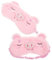 Healvian 2 Stk Schlafmaske Kinder Plüsch Schlafbrille Kinder 3D Süße Tiere Augenmaske Schlafmaske Lustig Erwachsene Schlafen Augenabdeckung Für Kinder Mädchen Frauen Reisen Nickerchen