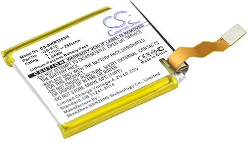 Battery For Sony SmartWatch 3, SWR50, GB-S10, GB-S10-353235-0100,