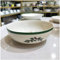 Ensaladera de cerámica vintage Ensaladera navideña de porcelana, Cubiertos navideños estadounidenses caseros Se puede usar como tazón de arroz Tazón de fideos Tazón de sopa, 5.5 pulgadas / 6 pulgadas