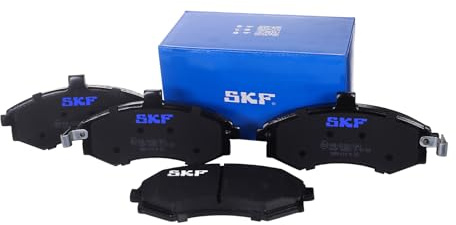 SKF Scheibenbremse Bremsbelag VKBP 80591 A - 4er Set - Position Vorderachse Höhe 77 mm Länge 170 mm Breite 81 mm Dicke 17,5 mm - OE Qualität