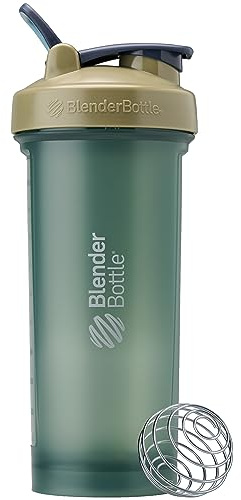 BlenderBottle Klassischer V2 Shaker - perfekt für Protein Shaker und Pre-Workout - 1,3 Liter - Hellbraun