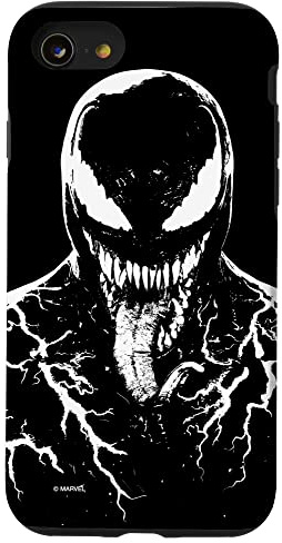 Marvel Venom: Lass es Gemetzel in Schwarz geben Hülle für iPhone SE (2020) / 7 / 8