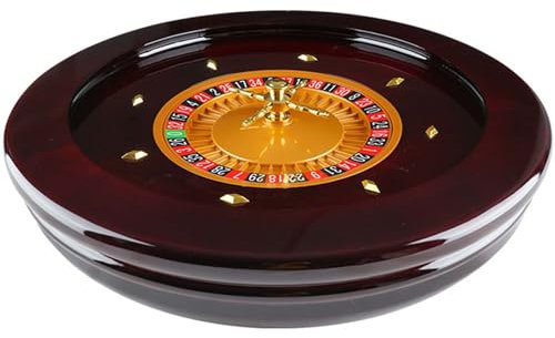 GALPBBCADE Hölzernes Roulette Rad Roulette Tischspiel Roulette Spiel Aus Holz Roulette Spiel Casino Set Roulette Rad Unterhaltungs Freizeit Tischspiele,003