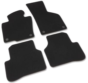 Kovvar Fußmatten passend für Volkswagen Passat B7 2010-2014 Passend zur Ausführung: Coupé/Limousine/Variant | Qualität: Luxury