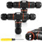 3-polig Kabelverbinder Wasserdicht IP68, T-Form Kabelverbinder Wasserdicht 3-polig Erdkabel Verbindungsmuffe für Ø3-12 mm Kabeldurchmesser, 2 Wege Wasserdichte Abzweigdose für Garten,Outdoor (2 Stück)
