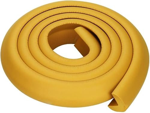 dvkGKLVq Schaumstoff-Eckenschutz, Kantenschutz, L-Typ, Kindersicherheitsschutz for Möbelkanten(Orange)