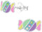 Monkimau Bonbon Kinder Ohrringe | 925 Silber | Mädchen Ohrstecker Schmuck | Hypoallergen & Nickelfrei | Kinderohrringe Geschenkidee