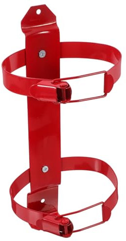 Holibanna 2kg Soporte De Extintor De Incendios Para Coche Soporte De Fijación Para Extintor De Pared De Alta Resistencia Para De Incendios Para Garaje o Vehículo