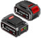 2 Pack 18V 5.0Ah DCB200 Li-ion Battery Replacement for DeWalt 18V Battery Compatible with DeWalt DCB201 DCB202 DCB203 DCB204 DCB205 DCB206