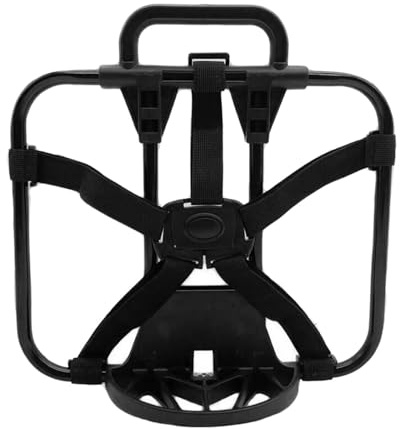 mophrati Vielseitiger Frontgepäckträger aus Aluminium für Falträder, zum Transport von Taschen, Körben oder Gepäckträgertaschen sowie als Stabiler Frontadapter für Flaschenhalter und Packtaschen.
