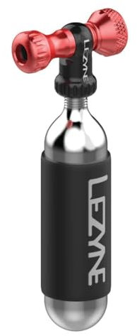 Lezyne Control Drive CO2 Cylinder Adapter, Red, Single
