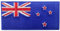 Neuseeland Flagge Flicken Bestickter Aufnäher zum Aufbügeln/Annähen