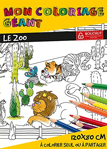 Riesige Farben Le Zoo, 80 x 120 cm, Deckel