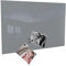 Colours-Manufaktur Magnettafel Magnetwand inkl. 4 Magnete (grau, 50 x 110 cm)