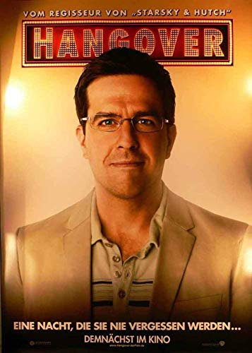 Hangover - Ed Helms - Filmposter A1 84x60cm gerollt (2)