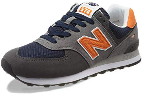 New Balance Men's 574v2 Trainers, Grey Grey Navy Eaf, 8 UK