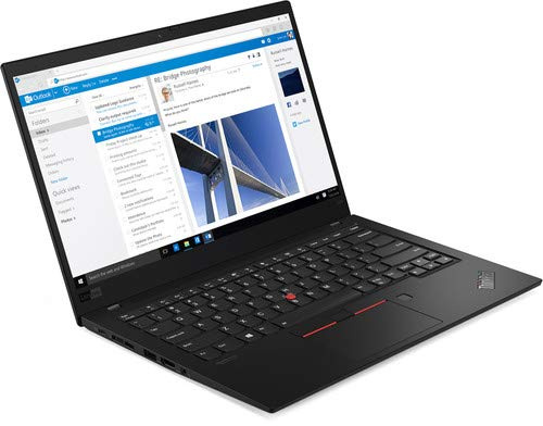 Ordinateur portable Lenovo ThinkPad X1 Carbon 7e génération noir, Intel Core i7-10710U, 16 Go de RAM, 256 Go SSD, 14 FHD 1920 x 1080, Win10 Pro