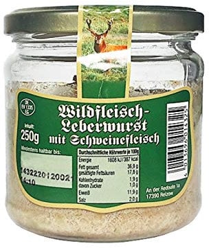 Wildfleisch Leberwurst - Anklam 250g