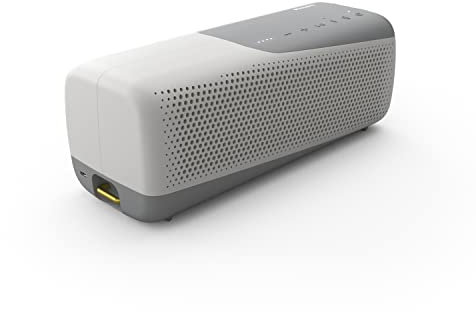 Philips Altoparlante Wireless TAS7807W/00, Cassa Bluetooth Multipoint Portatile Senza Fili con Vivavoce, Microfono Integrato, Resistente ad Acqua e Polvere IPX67, fino a 24 h di Autonomia, USB, Bianco