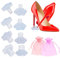 Absatzschoner High Heels Stiletto Heel Covers Rutschfeste transparente High Heel Caps für Gras Stiletto Heel Protector für Hochzeit formelle Anlässe (Packung mit 4 Paaren)