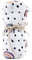 hutch&putch Mulltuch Bio Baumwolle 120x120cm - 100% Bio-Baumwolle - Spucktuch - Pucktuch - Kuscheltuch - Wickeltuch - Baby - Neugeborene - Geschenk zur Geburt (Regenbogen)