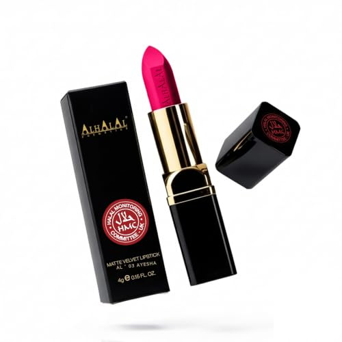 Halal MATTE VELVET LIPSTICK Long Lasting up to 16h Vegan and Cruelty-Free (AL-03-AYESHA)