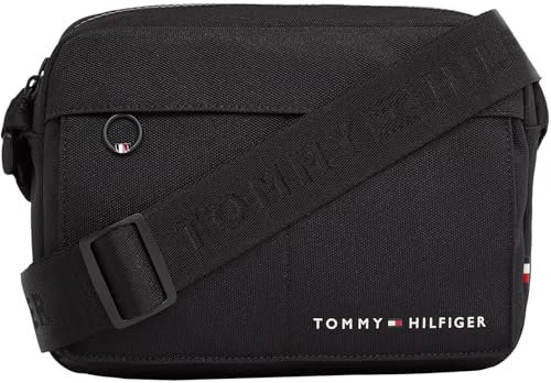 Tommy Hilfiger TH ELEMENT EW REPORTER Schultertasche Herren, Schwarz (Black), OS