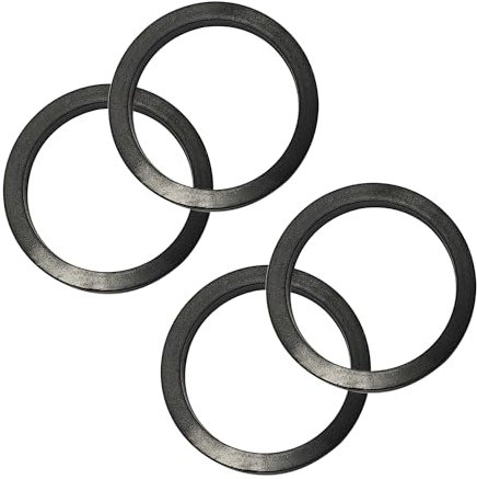Qrity 4 Piezas Arandelas, Arandelas Planas, Junta Filtro para Tubos de Rebosadero y Qrity Rebosaderos (ASIN B07CXL7HDN, B09YHLCSVS), OD 38mm, ID 30mm