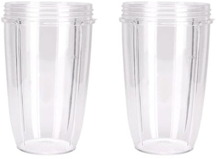 Cabilock 2st Mixer-ersatzbehälter Mixbecher Tragbar Mixer Tragbar Ersatz Des Mixbechers Elektrischer Mixer Becher Mit Deckel Handmixbecher Tragbare Mixer Handmixer Flasche Shaker-tasse