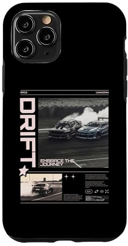 Cool Retro Vintage Japanisches JDM Tokyo Japan Drift Race Car Hülle für iPhone 11 Pro