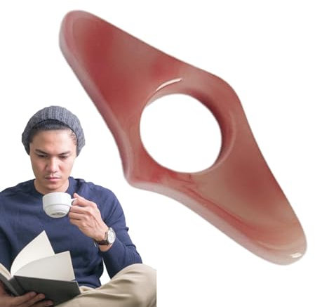 Finger-Seitenhalten zum Lesen von Büchern, aus Kunstharz, Buchöffner, handgefertigter Buchhalter für Buchliebhaber, Leser, Lehrer