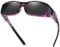 DUCO Herren und Damen Sonnenbrillen Polarisiert Unisex Brille UV400 Schutz Wrap Around Blendschutz Überbrille für Brillenträger Fit-over Polbrille (L Größe Lila Tortoise Rahmen Grau Linse)