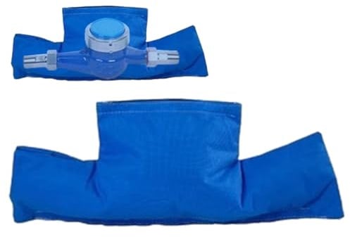 56x24x4,5 Cm Wasserzähler Isolierabdeckung Isolierte Abdeckung Für Wasserzähler, Abnehmbare Isolierabdeckung Des Wasserzählers, Wasseruhr Frostsicher Abdeckung, Rohrleitungs Abdeckungen Für Frostschut