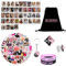 Tulufanskrr Blackpink Geschenk-Set, Fanartikel, Fans Geschenk für Blink, Blackpink Merch Kpop Blackpink Merchandise Blackpink Rucksack, Schlüsselbund LOMO-Karte Silikonarmbänder