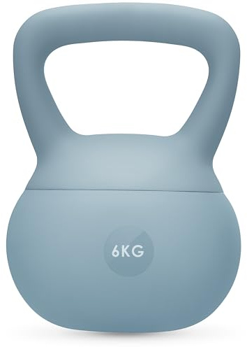 Gymtek® Weiche Kettlebell, Handeln für Frauen, Kettlebell Soft, Gewichte Hantel, Kugelhantel, Schwunghantel, Kugelgewicht, Home Gym Equipment, Fitness, Pilates, Krafttraining, Sport Geräte für Zuhause