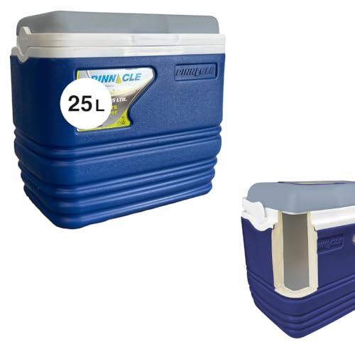 Pinnacle Nevera Portatil 25L – Espaciosa y Fácil de Transportar – Aislamiento Superior para Camping y Playa – Nevera Pequeña Portatil con Gran Capacidad para Mantener Bebidas y Alimentos Fríos