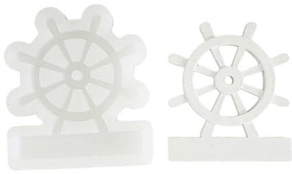 LLHCF Zarte Fondantformen, 4D-förmige Kuchendekorationsformen für Seife, Kerzen, Epoxidharz, Ton