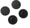 Fauhapyway 4Pcs Moto Maniglia Cap 1552862 Per AL-KO Per Gancio Per AKS2004 Per AKS3004 Ricambio Moto Manubrio Cap Facile Installazione