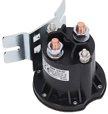 SHUAIGUO Pompa Dell'Olio Elettrico Contattore, 684 1261 212 17 Sostituzione per Carrello Elevatore Trombetta DC12V, Dimensioni Ridotte, Circuito di Controllo, Limite di Corrente,